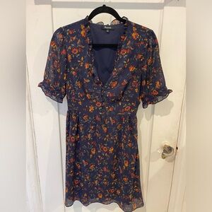 Madewell V-neck Floral Dress